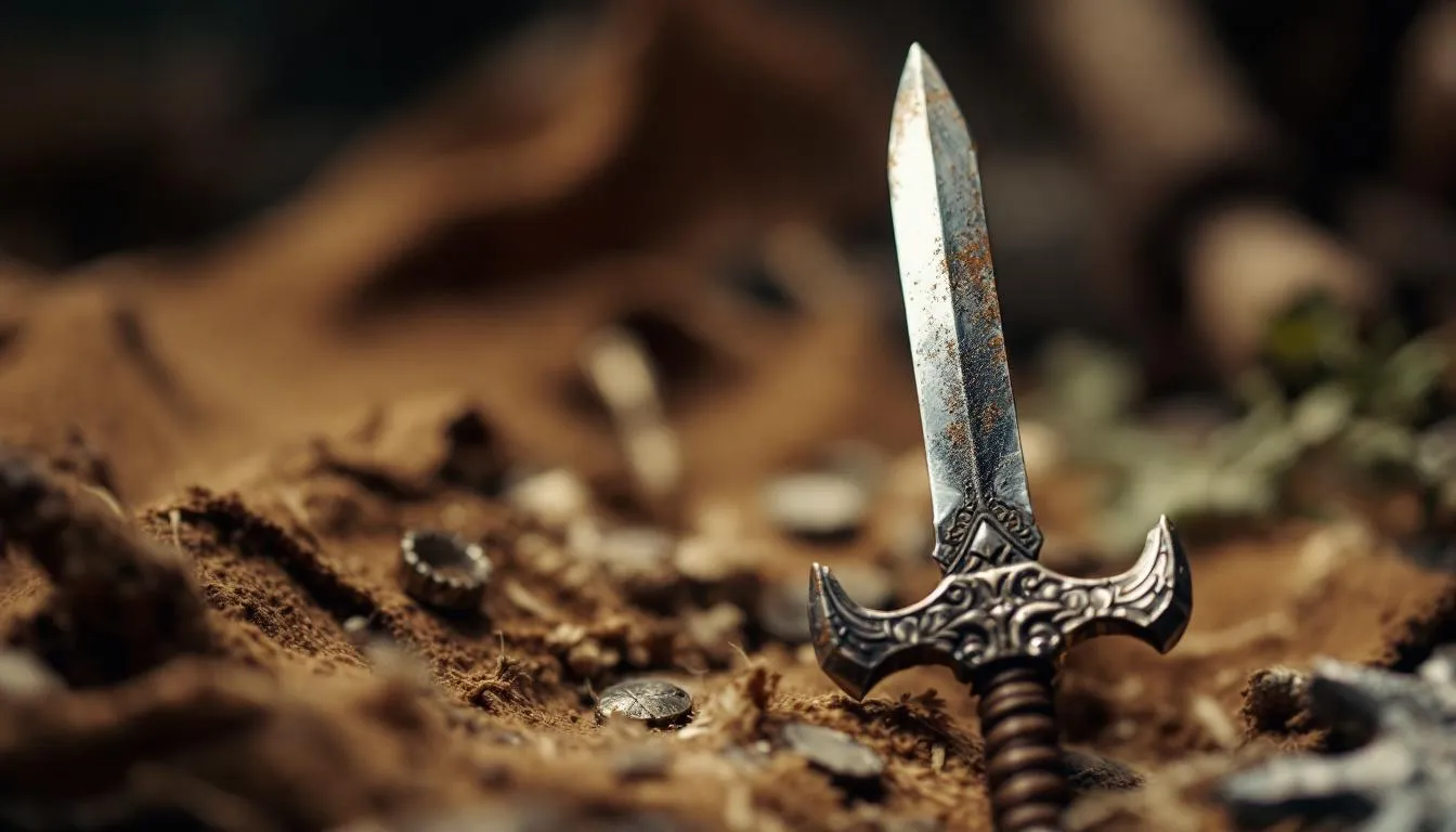 Editorial photograph representing the concept of viking history