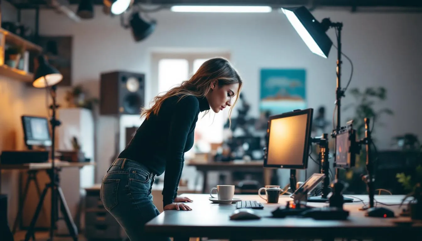 Editorial photograph representing the concept of visual effects