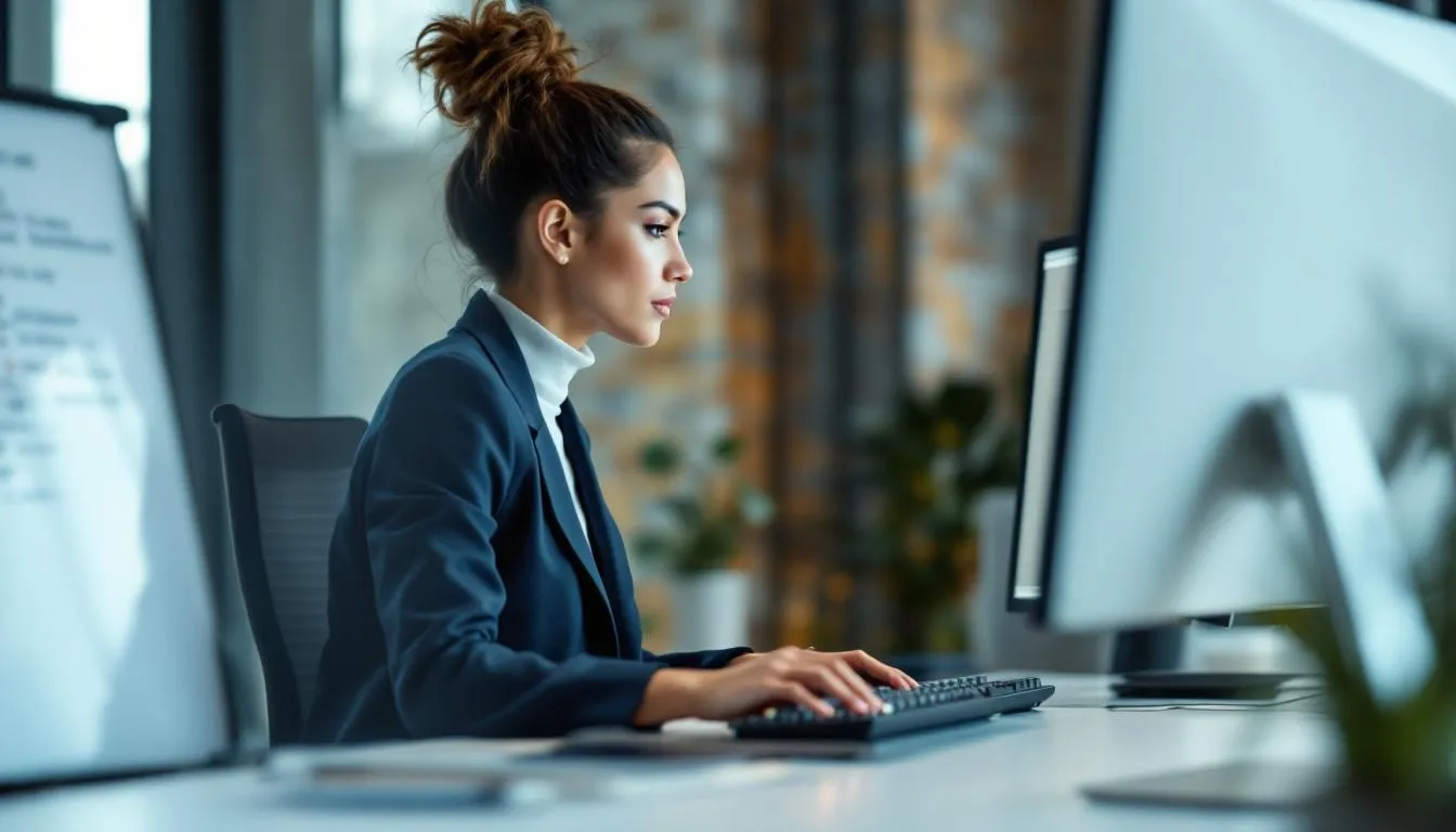 Editorial photograph representing the concept of web design