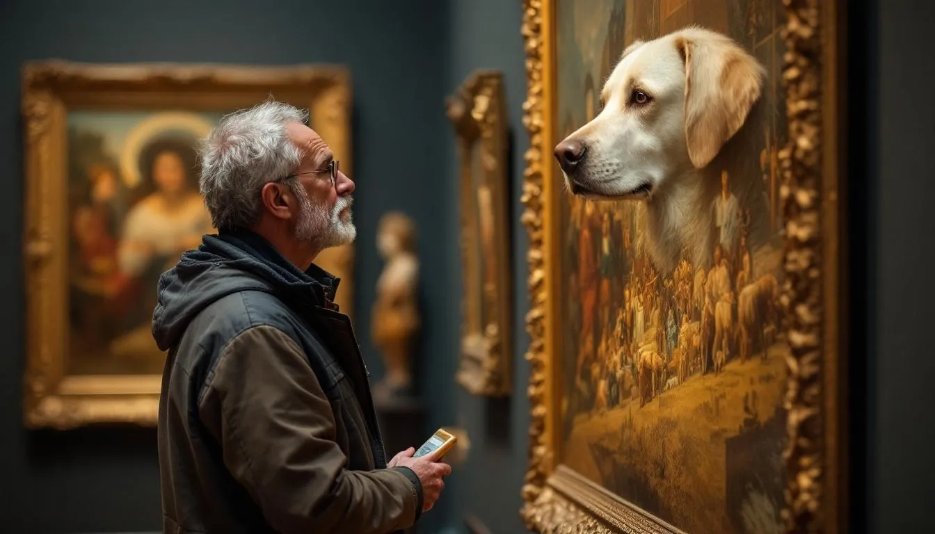 Editorial photograph representing the concept of western art