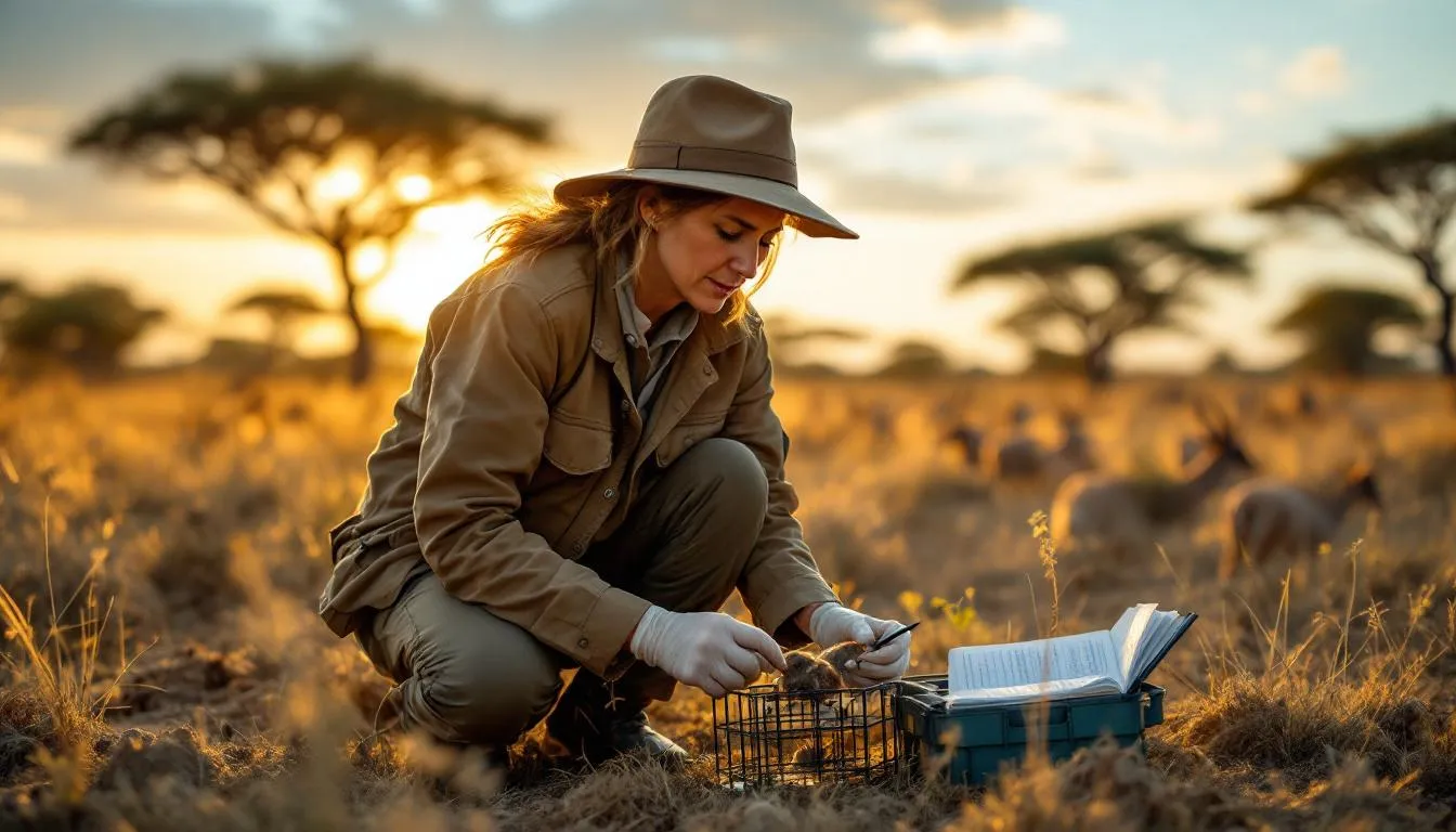 Editorial photograph representing the concept of wildlife conservation
