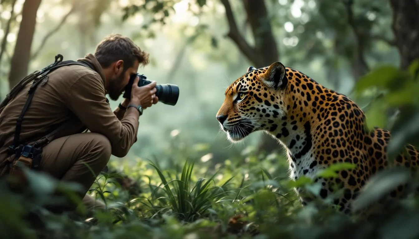 Editorial photograph representing the concept of wildlife photography