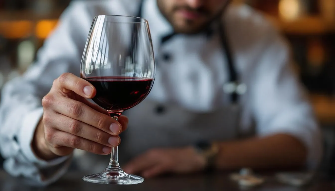 Editorial photograph representing the concept of wine tasting