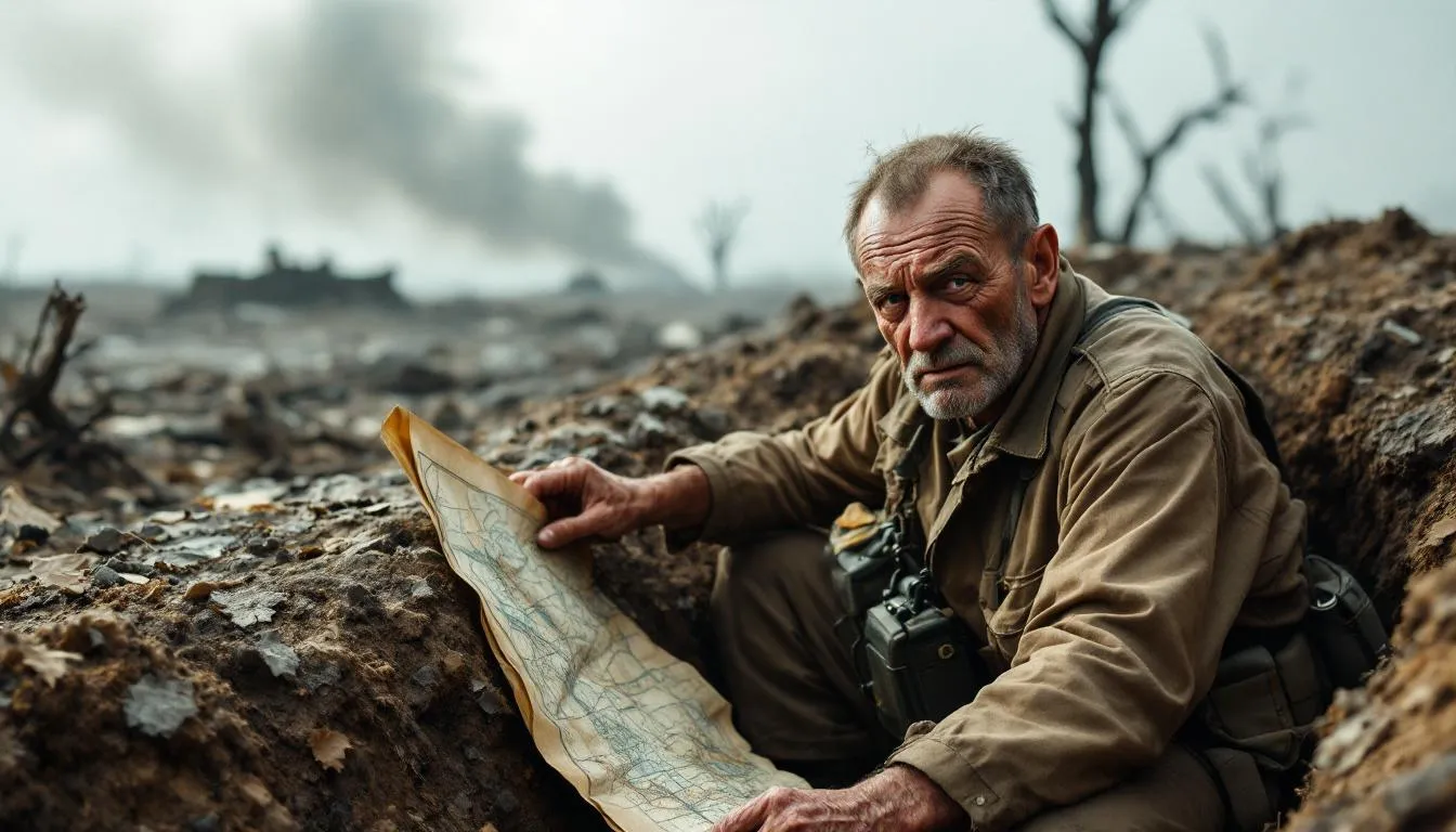 Editorial photograph representing the concept of world war ii